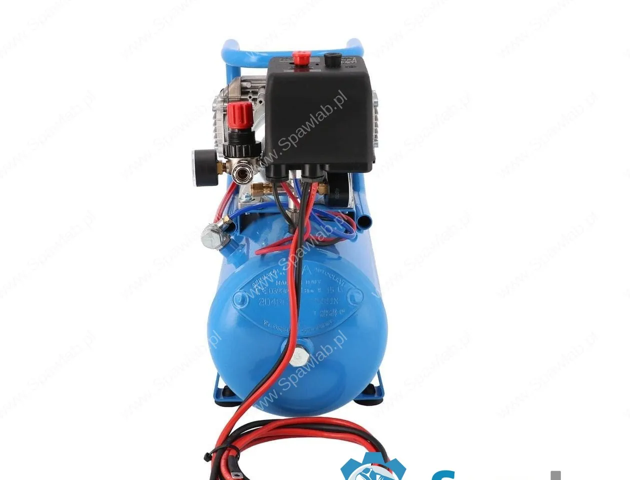 Airpress Kompresor samochodowy 12V DC 12-180/15 10 bar 0.75 KM/0.55 kW 144 l/min 15 l bezolejowy dwutłokowy, zdjęcie 6
