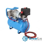 Airpress Kompresor samochodowy 12V DC 12-180/15 10 bar 0.75 KM/0.55 kW 144 l/min 15 l bezolejowy dwutłokowy, zdjęcie 7