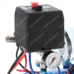 Airpress Kompresor samochodowy 12V DC 12-180/15 10 bar 0.75 KM/0.55 kW 144 l/min 15 l bezolejowy dwutłokowy, zdjęcie 9