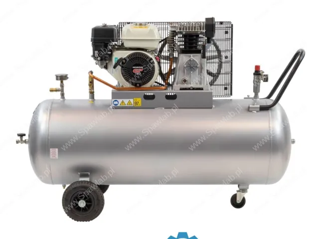 Airpress Kompresor spalinowy dwutłokowy BM 200-410 (Honda GP160) 10 bar 4.8 KM/ 3.6 kW 247 l/min 200 l