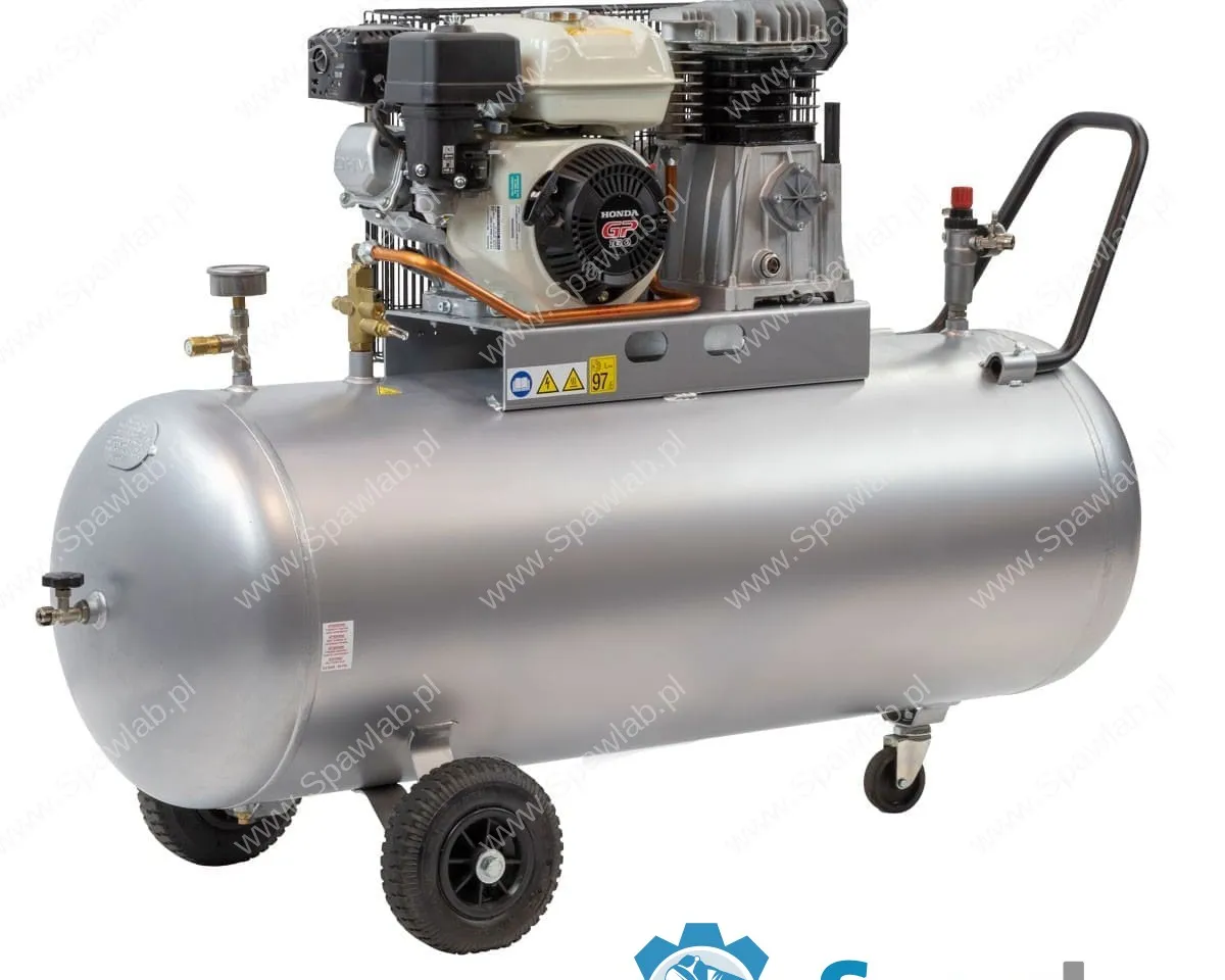 Airpress Kompresor spalinowy dwutłokowy BM 200-410 (Honda GP160) 10 bar 4.8 KM/ 3.6 kW 247 l/min 200 l, zdjęcie 2