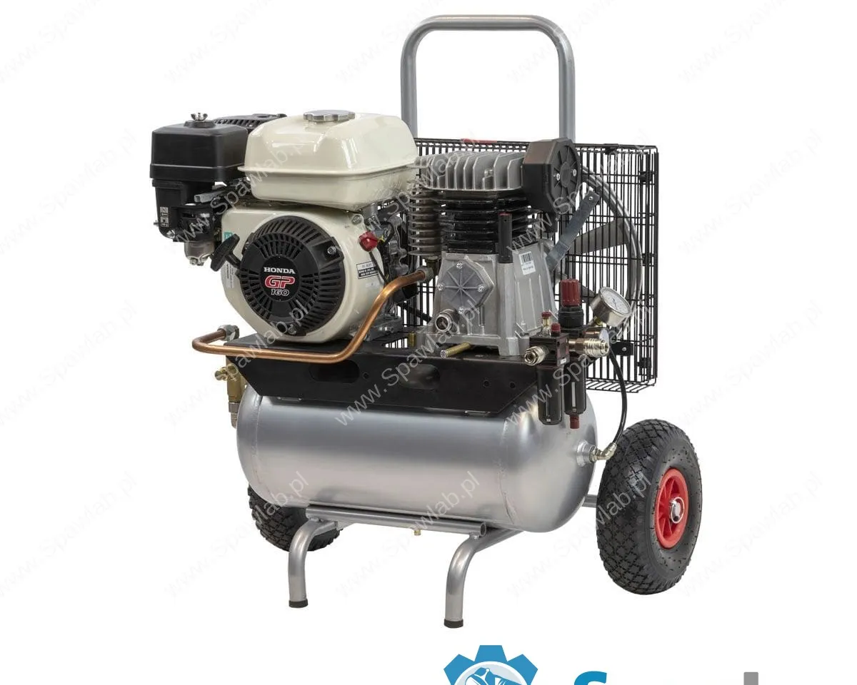 Airpress Kompresor spalinowy dwutłokowy BM 22/320 (Honda GP160) 10 bar 4.8 KM/3.6 kW 220 l/min 22 l, zdjęcie 2