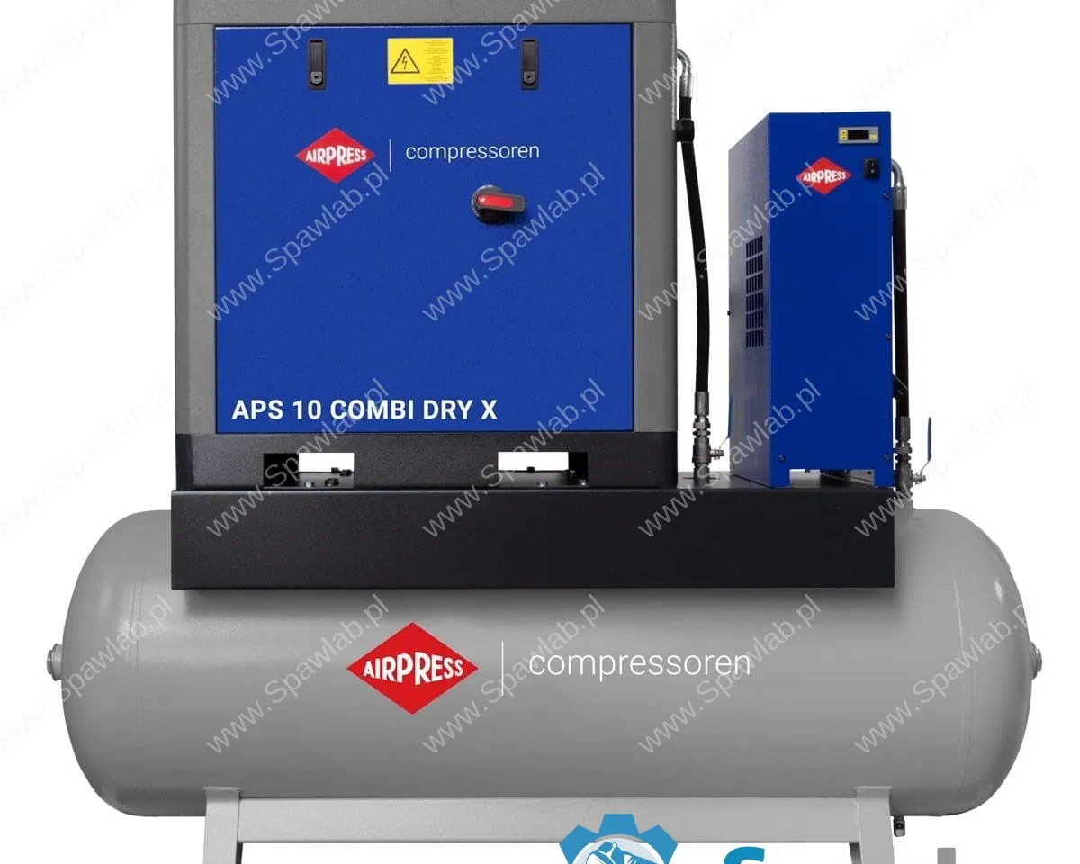 Airpress Kompresor śrubowy APS 10 Combi Dry X 10 bar 10 KM/7.5 kW 970 l/min 500 l, zdjęcie 2