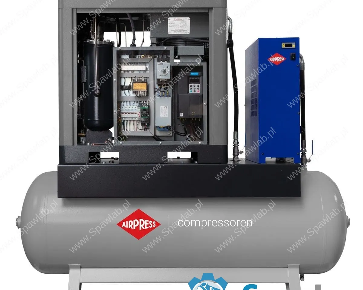 Airpress Kompresor śrubowy APS 10 IVR Combi Dry X 10 bar 10 KM/7.5 kW 380-1050 l/min 500 l, zdjęcie 3