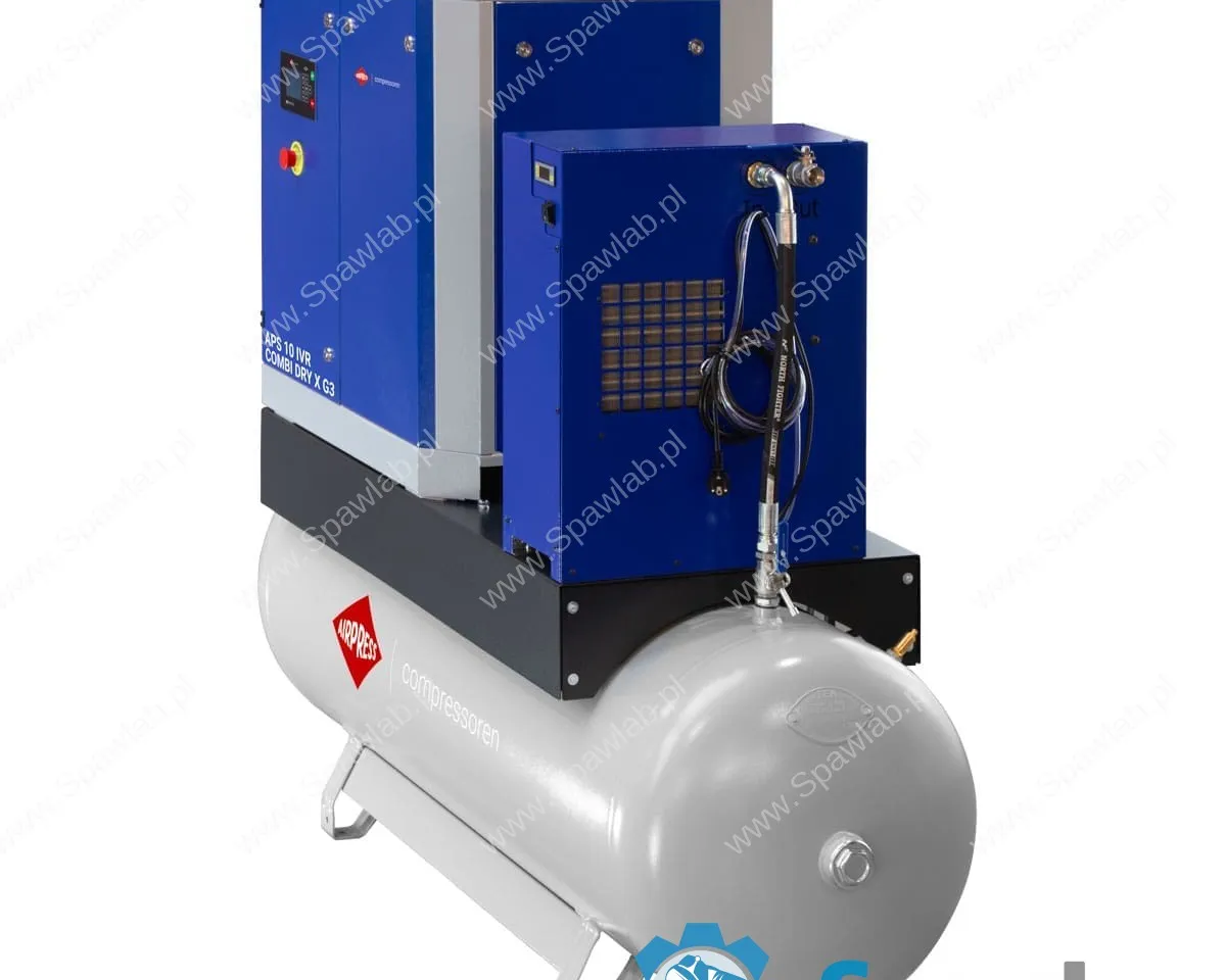 Airpress Kompresor śrubowy APS 10 IVR Combi Dry X G3 10 bar 10 KM/7.5 kW 328 - 1081 l/min 500 l, zdjęcie 2