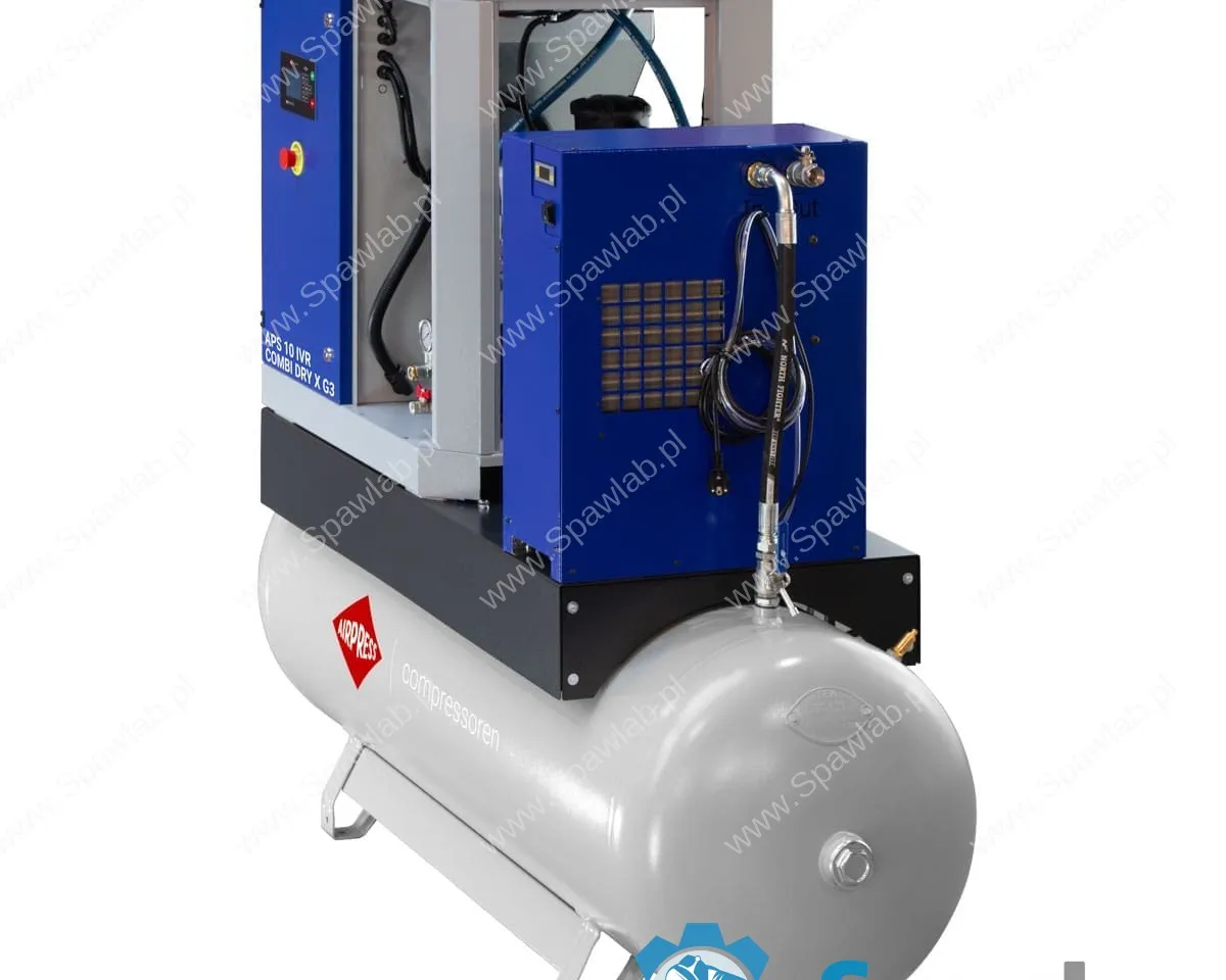 Airpress Kompresor śrubowy APS 10 IVR Combi Dry X G3 10 bar 10 KM/7.5 kW 328 - 1081 l/min 500 l, zdjęcie 3