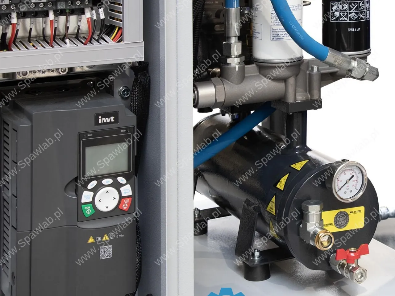 Airpress Kompresor śrubowy APS 10 IVR Combi Dry X G3 10 bar 10 KM/7,5 kW 328-1081 l/min 270 l, zdjęcie 10