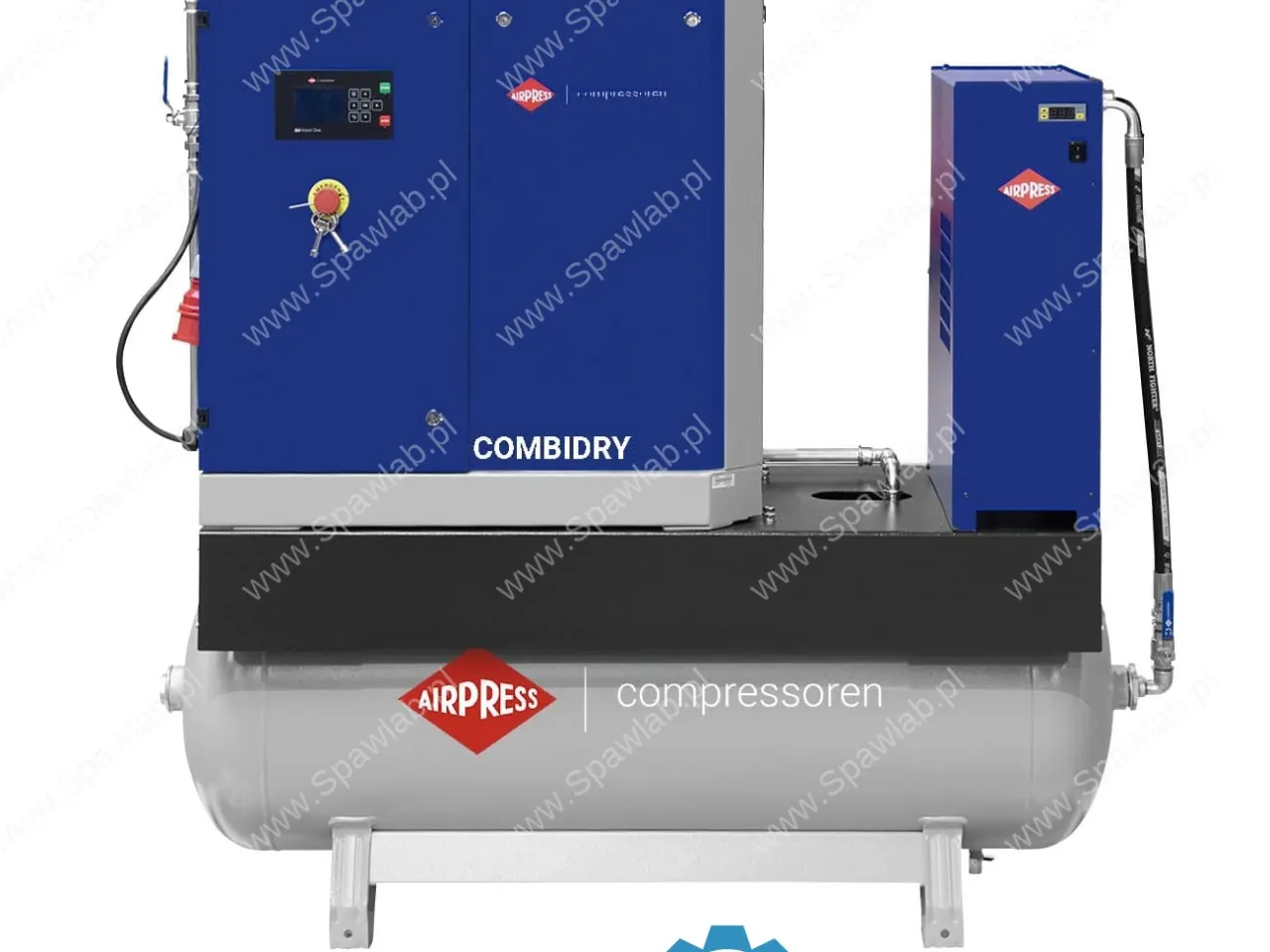 Airpress Kompresor śrubowy APS 10 IVR Combi Dry X G3 10 bar 10 KM/7,5 kW 328-1081 l/min 270 l, zdjęcie 2