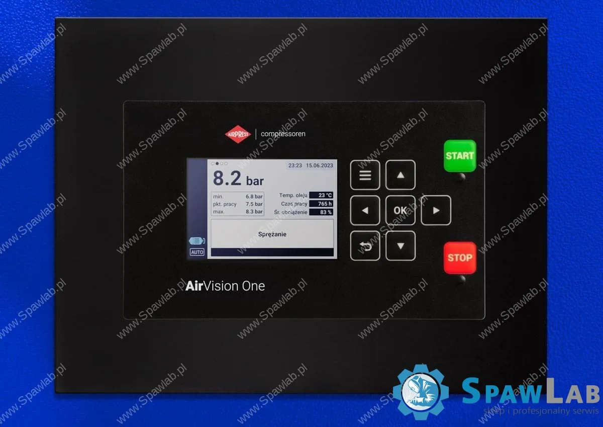 Airpress Kompresor śrubowy APS 10 IVR X G2 10 bar 10 KM/7.5 kW 380-1050 l/min, zdjęcie 3