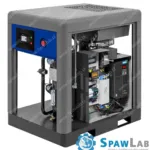 Airpress Kompresor śrubowy APS 10 IVR X G2 10 bar 10 KM/7.5 kW 380-1050 l/min, zdjęcie 4
