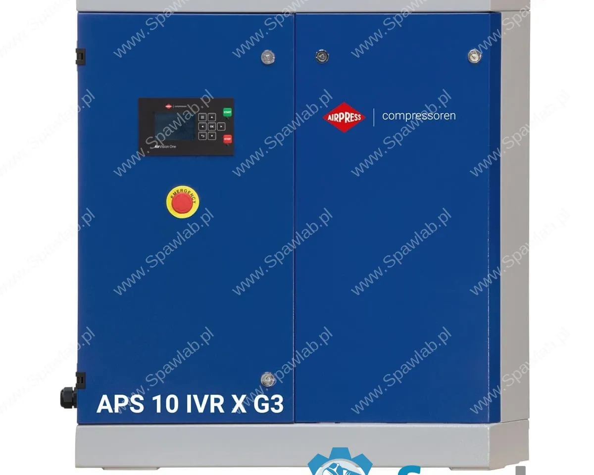 Airpress Kompresor śrubowy APS 10 IVR X G3 10 bar 10 KM/7.5 kW 328-1081 l/min, zdjęcie 2