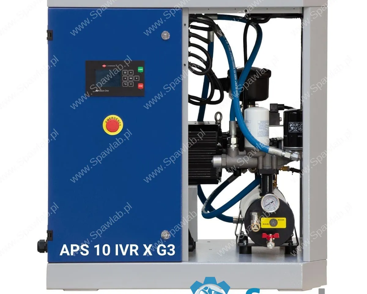 Airpress Kompresor śrubowy APS 10 IVR X G3 10 bar 10 KM/7.5 kW 328-1081 l/min, zdjęcie 3