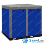 Airpress Kompresor śrubowy APS 100 IVR X 10 bar 100 KM/75 kW 4100-12400 l/min, zdjęcie 4