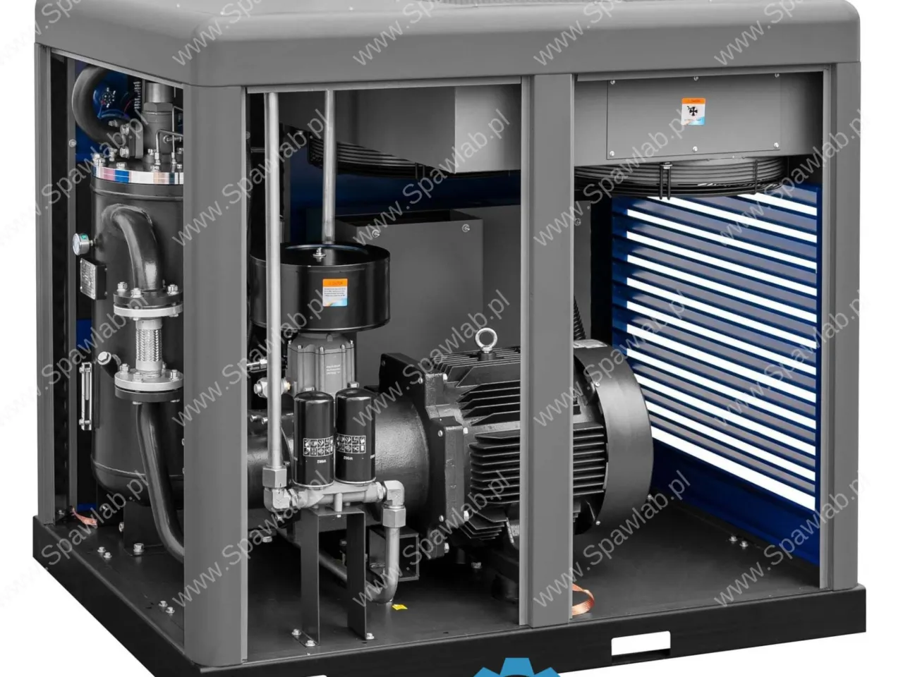 Airpress Kompresor śrubowy APS 120 IVR X 10 bar 120 KM/90 kW 4850-14500 l/min, zdjęcie 6