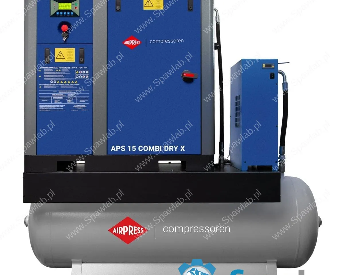 Airpress Kompresor śrubowy APS 15 Combi Dry X 10 bar 15 KM/11 kW 1440 l/min 500 l, zdjęcie 2