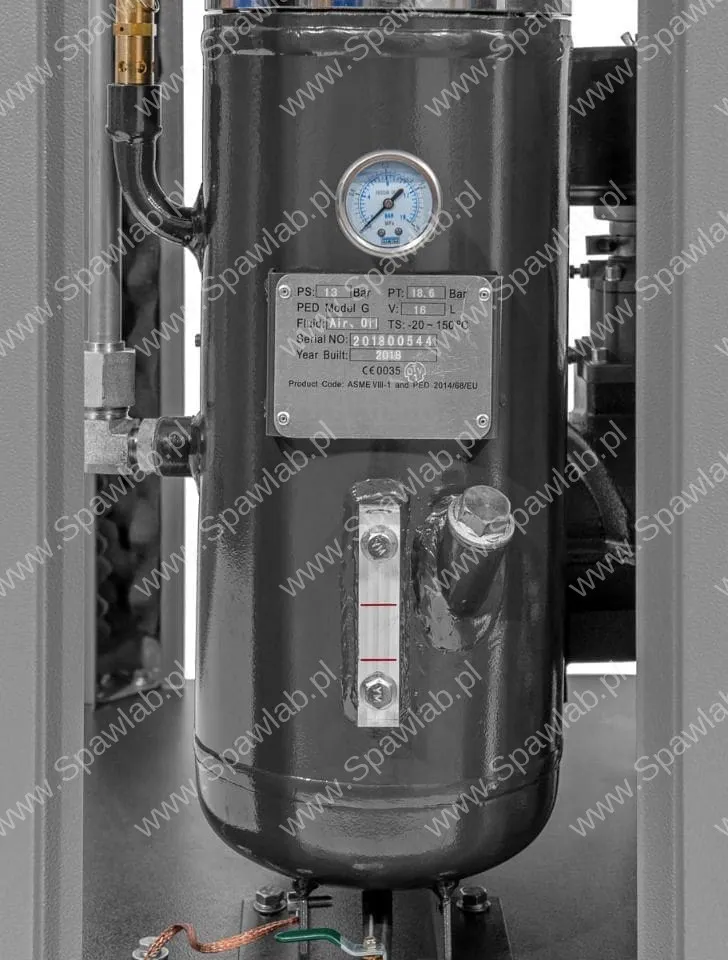 Airpress Kompresor śrubowy APS 15 IVR Combi Dry X 10 bar 15 KM/11 kW 380-1500 l/min 500 l, zdjęcie 5