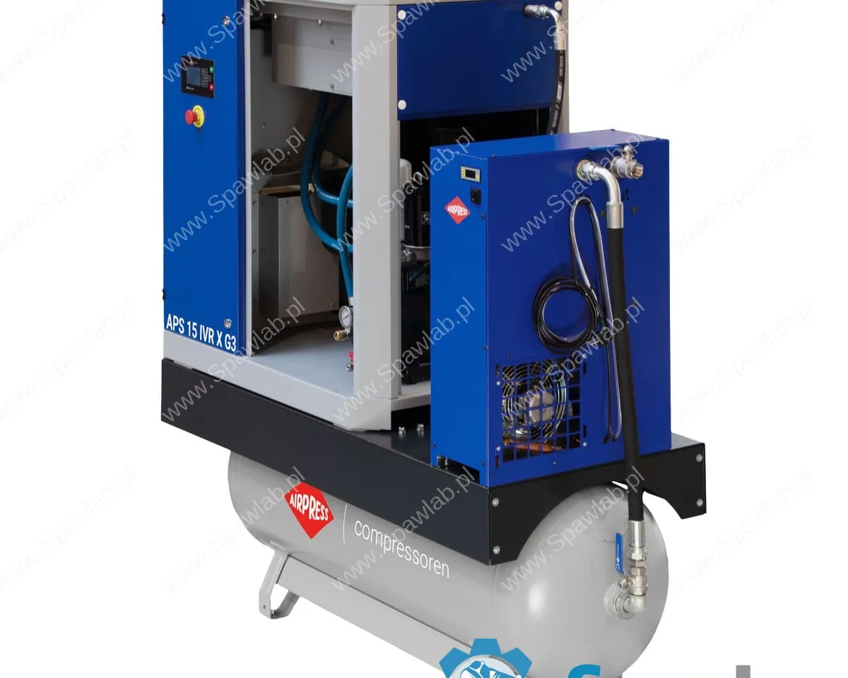 Airpress Kompresor śrubowy APS 15 IVR X G3 Combi Dry 10 bar 15 KM/11 kW 544-1579 l/min 270 l, zdjęcie 8
