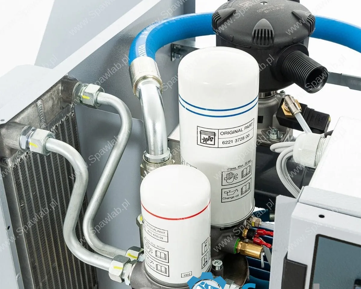 Airpress Kompresor śrubowy APS 20 Basic Combi Dry 10 bar 20 KM/15 kW 1680 l/min 500 l, zdjęcie 7