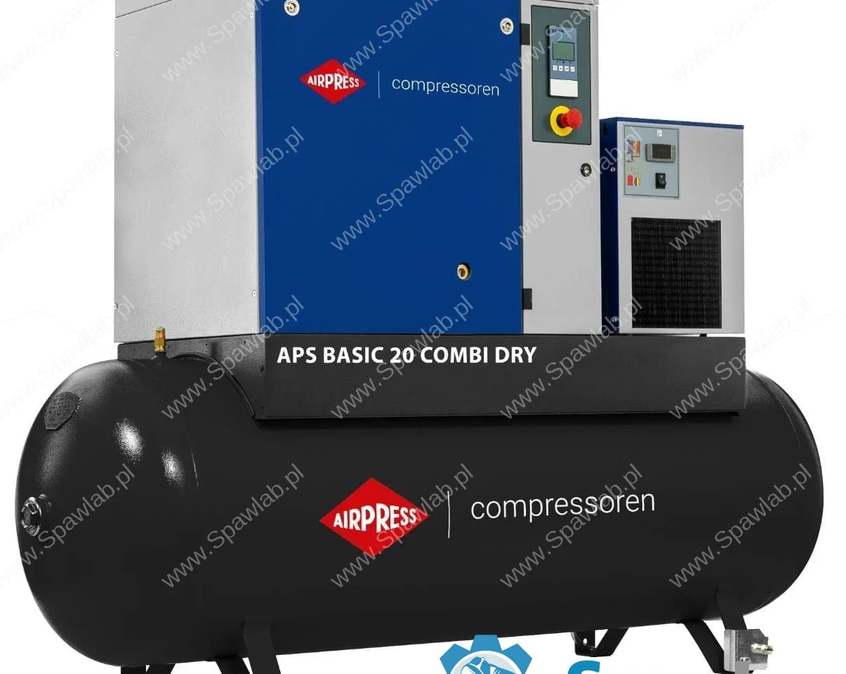 Airpress Kompresor śrubowy APS 20 Basic Combi Dry 13 bar 20 KM/15 kW 1332 l/min 500 l