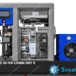 Airpress Kompresor śrubowy APS 20 IVR Combi Dry X 10 bar 20 KM/15 kW 820 - 2200 l/min 500 l, zdjęcie 3