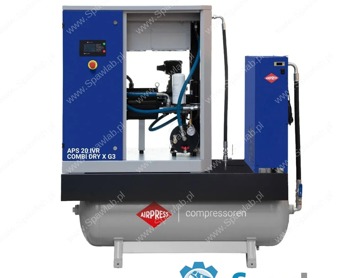 Airpress Kompresor śrubowy APS 20 IVR Combi Dry X G3 10 bar 20 KM/15 kW 1100 - 2160 l/min 270 l, zdjęcie 5