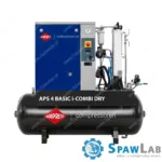 Airpress Kompresor śrubowy APS 4 Basic i-Combi Dry 10 bar 4 KM/3 kW 366 l/min 200L z adsorpcyjnym zestawem filtracyjnym OFAG4