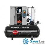 Airpress Kompresor śrubowy APS 4 Basic i-Combi Dry 10 bar 4 KM/3 kW 366 l/min 200L z adsorpcyjnym zestawem filtracyjnym OFAG4, zdjęcie 4