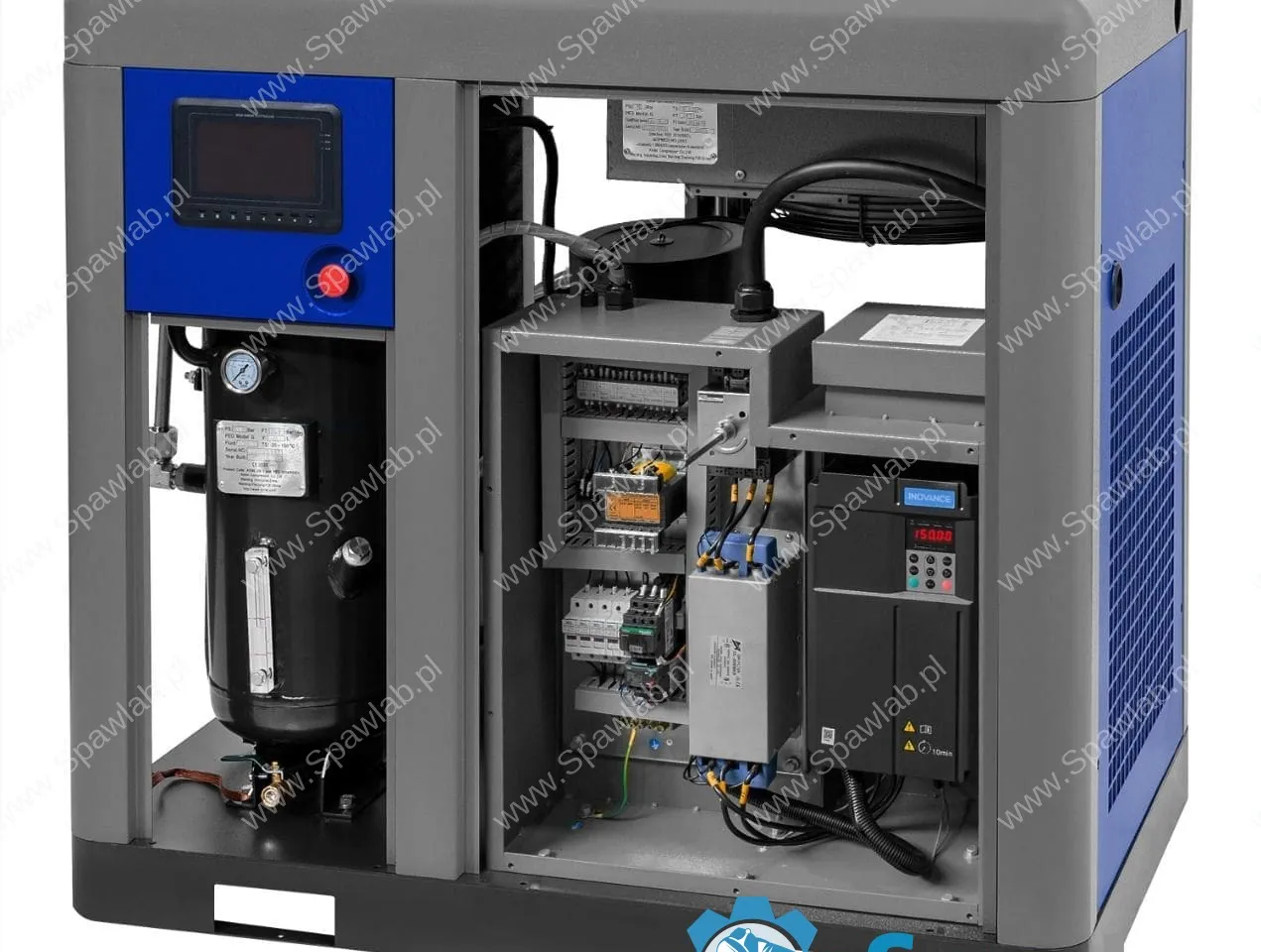 Airpress Kompresor śrubowy APS 40 IVR X 10 bar 40 KM/30 kW 1050-4500 l/min, zdjęcie 3