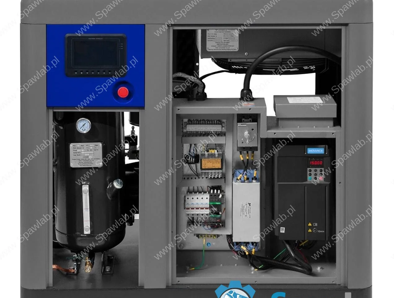 Airpress Kompresor śrubowy APS 40 IVR X 10 bar 40 KM/30 kW 1050-4500 l/min, zdjęcie 5