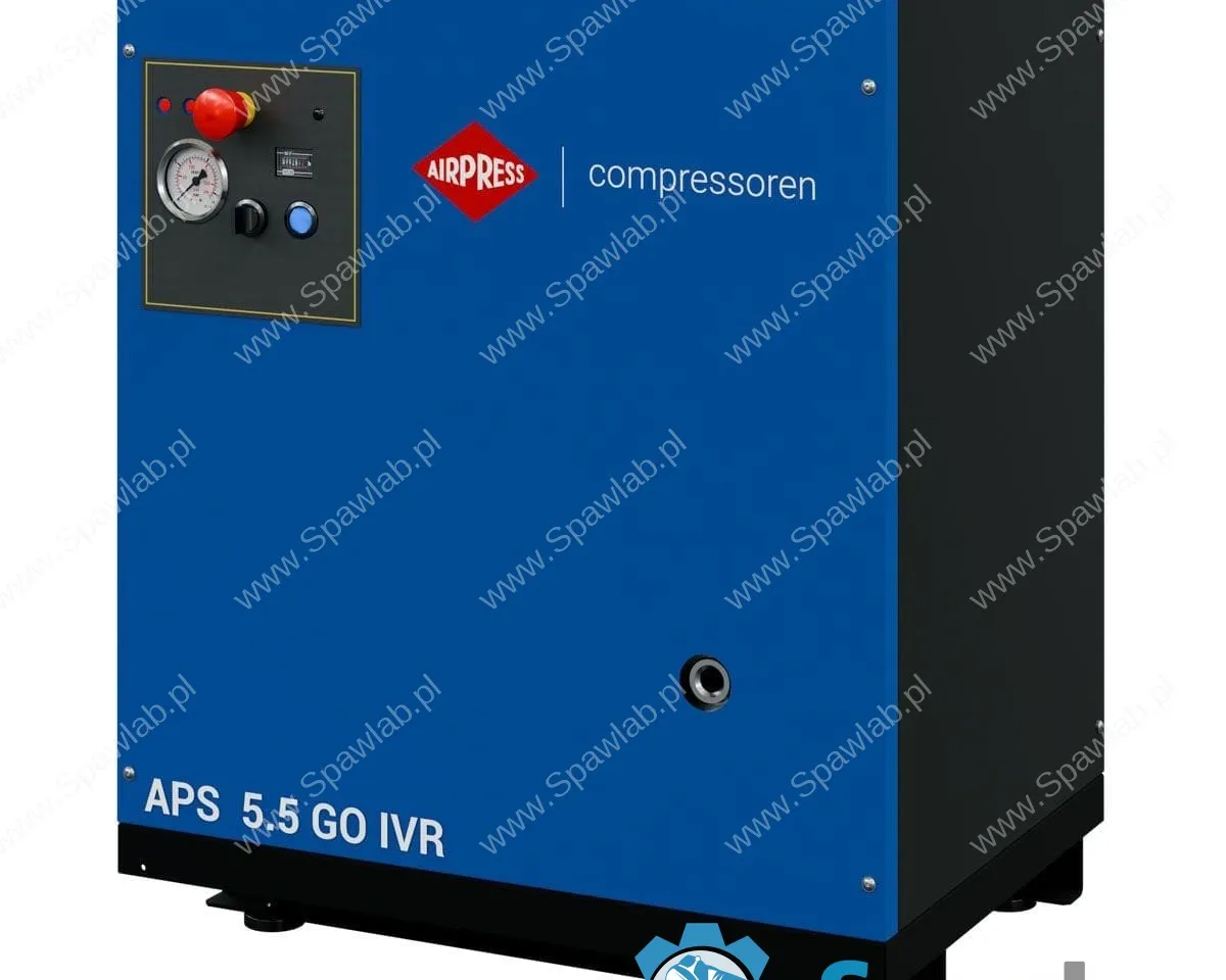 Airpress Kompresor śrubowy APS 5.5 GO IVR 5.5 KM / 4 kW 10 bar 264-468 l/min