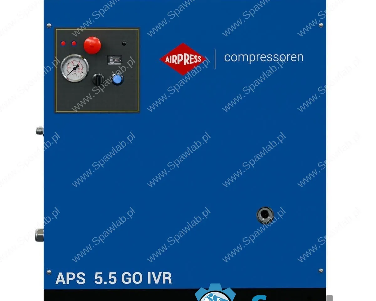 Airpress Kompresor śrubowy APS 5.5 GO IVR 5.5 KM / 4 kW 10 bar 264-468 l/min, zdjęcie 2
