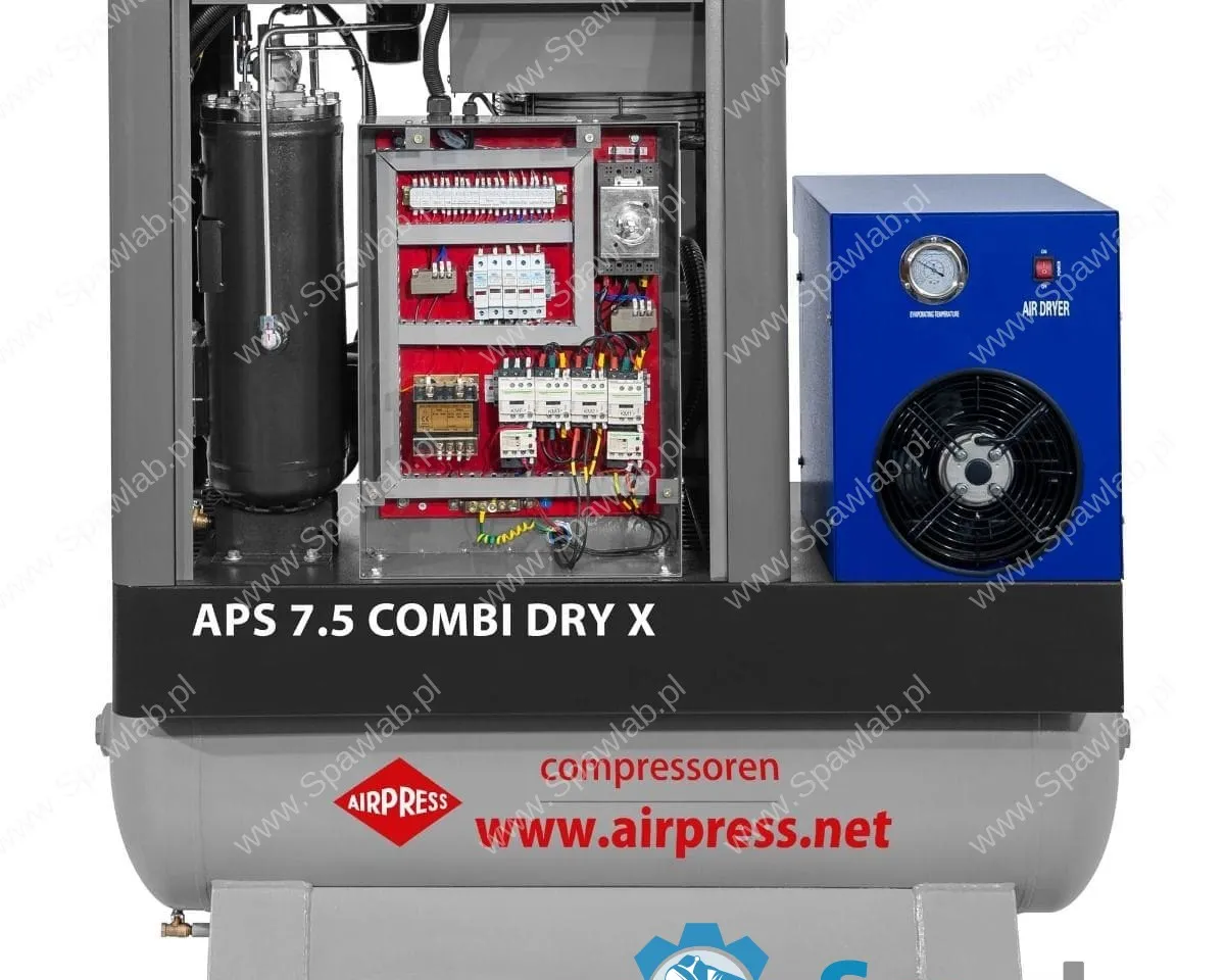 Airpress Kompresor śrubowy APS 7.5 Combi Dry X 10 bar 7.5 KM/5.5 kW 690 l/min 200 l, zdjęcie 10