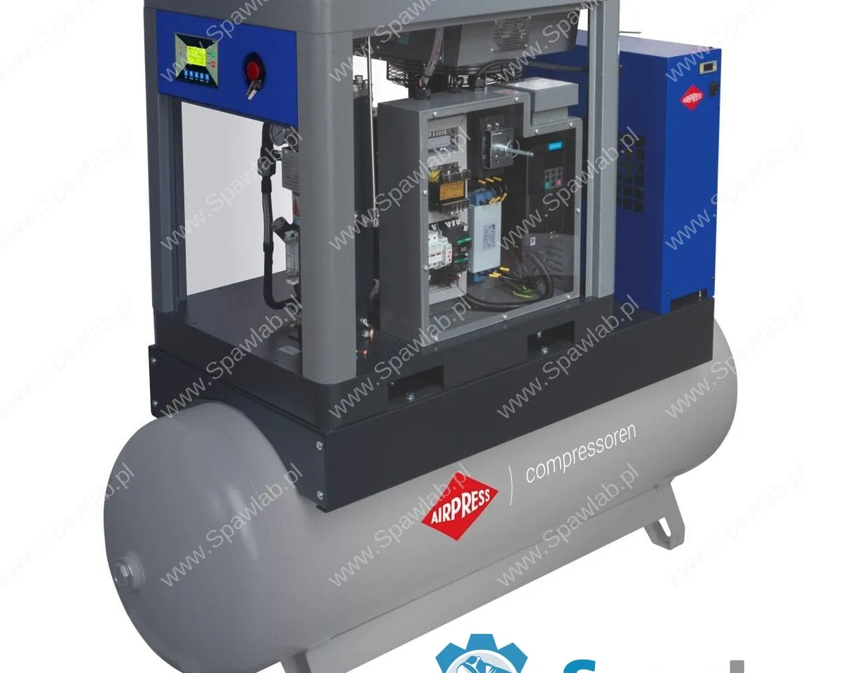 Airpress Kompresor śrubowy APS 7.5 Combi Dry X 10 bar 7.5 KM/ 5.5 kW 690 l/min 500 l