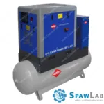 Airpress Kompresor śrubowy APS 7.5 IVR Combi Dry X G2 10 bar 7.5 KM/5.5 kW 290 - 790 l/min 500 l