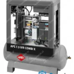 Airpress Kompresor śrubowy APS 7.5 IVR Combi X 10 bar 7.5 KM/5.5 kW 170-760 l/min 200 l, zdjęcie 4