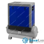 Airpress Kompresor śrubowy APS 7.5 IVR Combi X G2 10 bar 7.5 KM/5.5 kW 290-790 l/min 200 l, zdjęcie 4