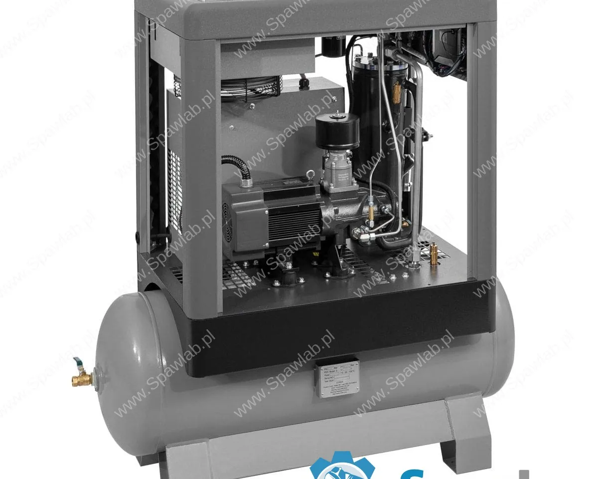 Airpress Kompresor śrubowy APS 7.5 IVR Combi X G2 10 bar 7.5 KM/5.5 kW 290-790 l/min 200 l, zdjęcie 5