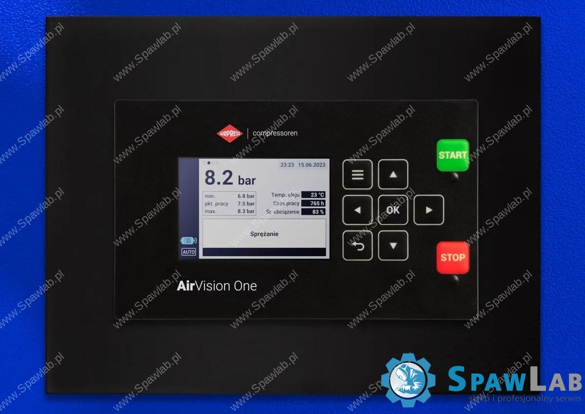 Airpress Kompresor śrubowy APS 7.5 IVR Combi X G2 10 bar 7.5 KM/5.5 kW 290-790 l/min 200 l, zdjęcie 9