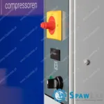 Airpress Kompresor śrubowy APS 7 Basic i-Combi Dry 10 bar 7.5 KM/5.5 kW 780 l/min 200 l z adsorpcyjnym zestawem filtracyjnym OFAG4, zdjęcie 5