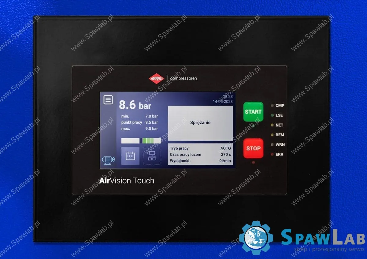 Airpress Kompresor śrubowy APS 75 IVR X G2 10 bar 75 KM 3030-10140 l/min, zdjęcie 8