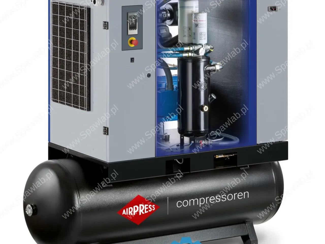 Airpress Kompresor śrubowy EcoPower 20B Combi Dry 10 bar 20 KM/15 kW 2310 l/min 500 l, zdjęcie 7