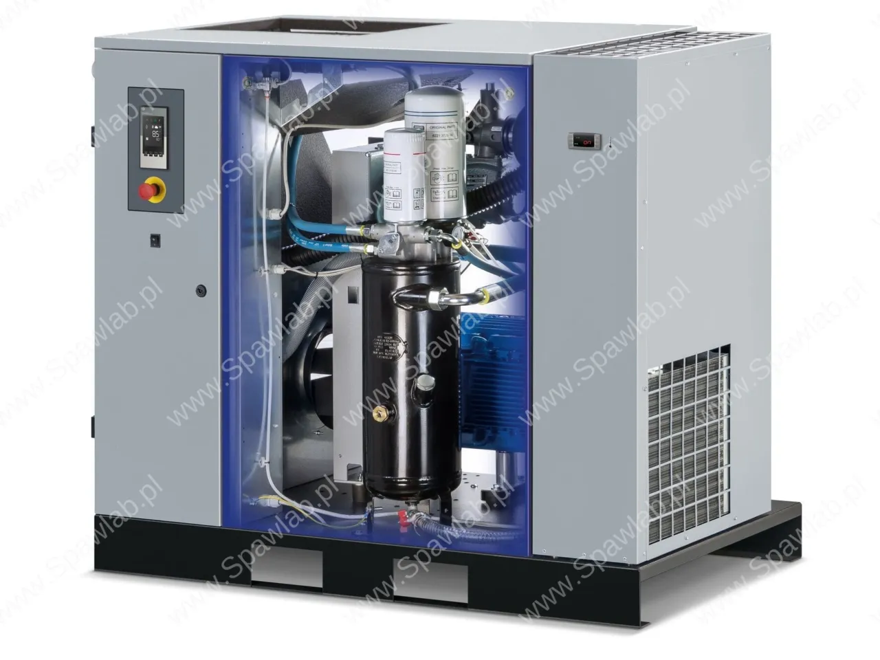 Airpress Kompresor śrubowy EcoPower 20B Dry 10 bar 20 KM/15 kW 2310 l/min, zdjęcie 2