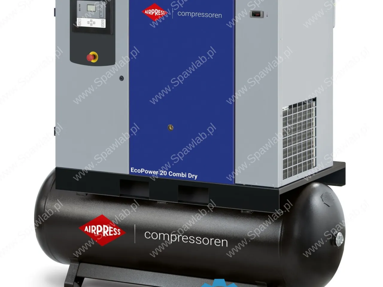 Airpress Kompresor śrubowy EcoPower 20D Combi Dry 10 bar 20 KM/15 kW 2268 l/min 500 l, zdjęcie 3