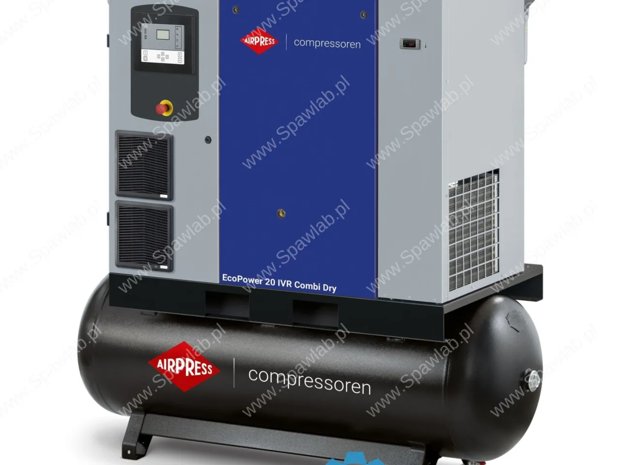 Airpress Kompresor śrubowy EcoPower 20D IVR Combi Dry 13 bar 20 KM/15 kW 817 - 2880 l/min 500 l, zdjęcie 2