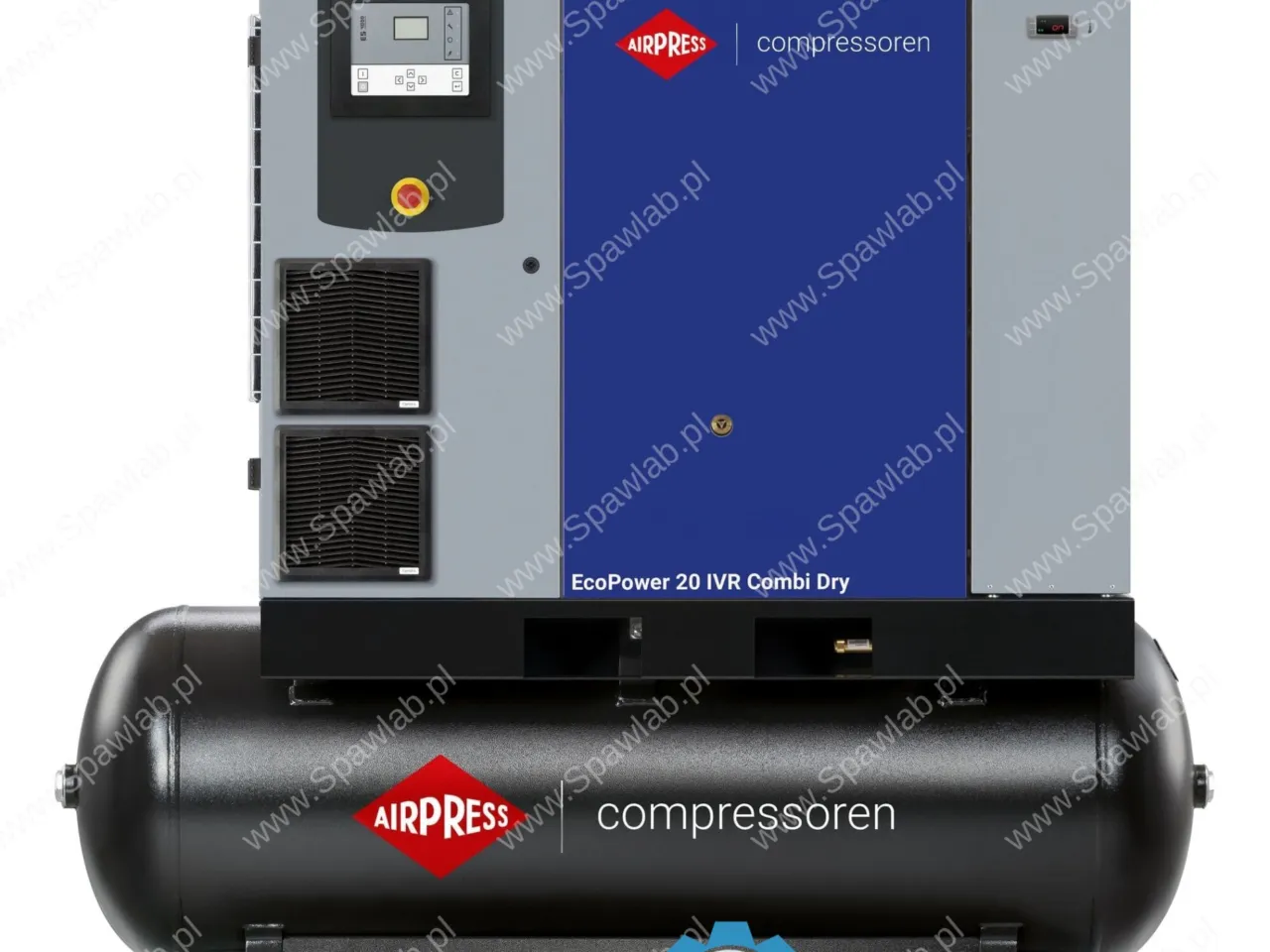 Airpress Kompresor śrubowy EcoPower 20D IVR Combi Dry 13 bar 20 KM/15 kW 817 - 2880 l/min 500 l, zdjęcie 3