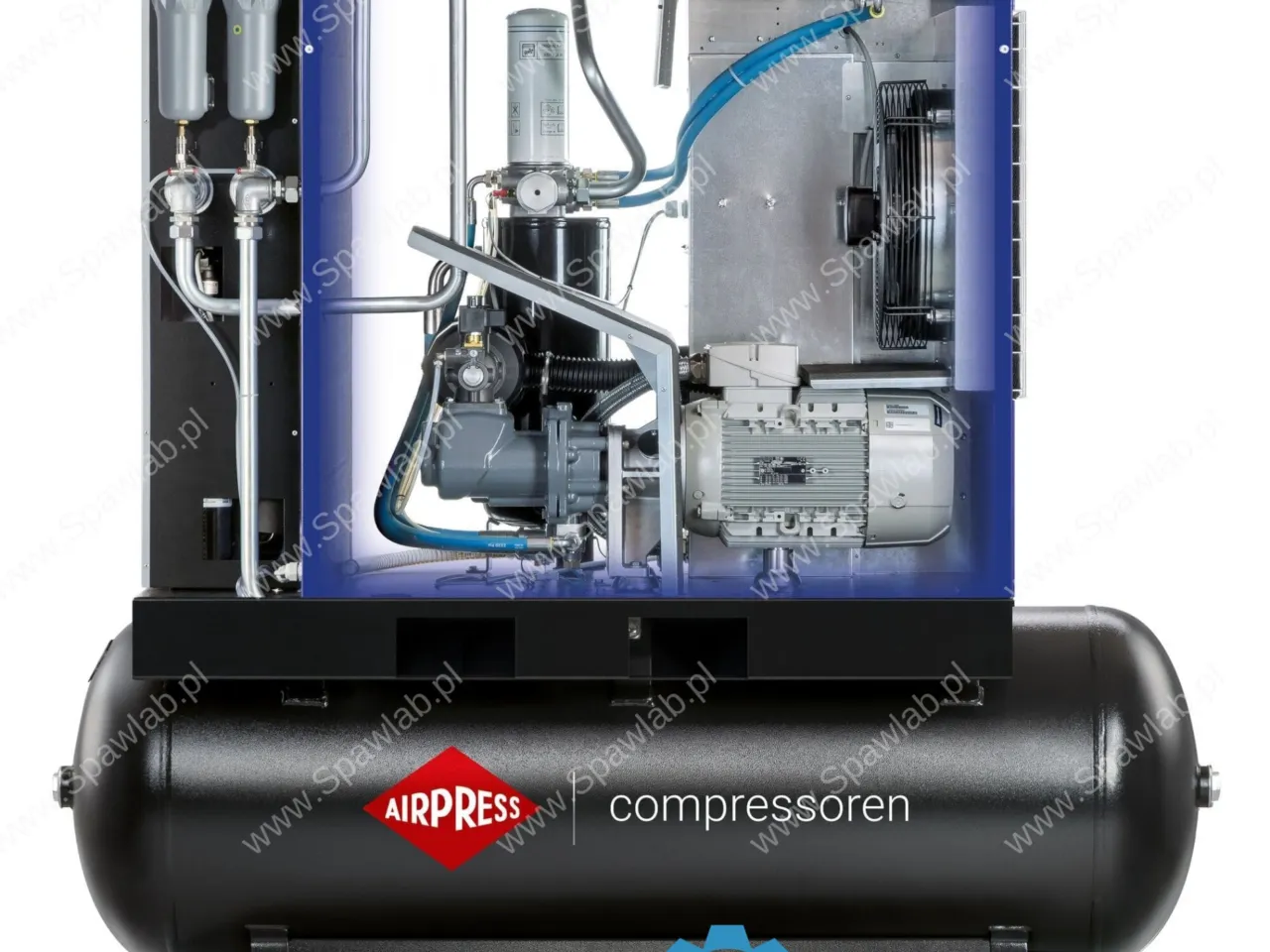 Airpress Kompresor śrubowy EcoPower 20D IVR Combi Dry 13 bar 20 KM/15 kW 817 - 2880 l/min 500 l, zdjęcie 6