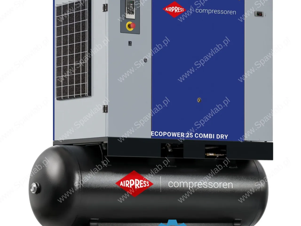 Airpress Kompresor śrubowy EcoPower 25B Combi Dry 10 bar 25 KM/18.5 kW 2700 l/min 500 l