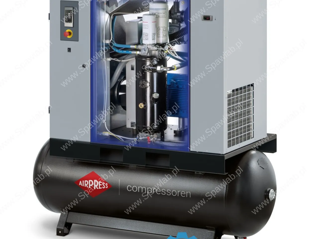 Airpress Kompresor śrubowy EcoPower 25B Combi Dry 10 bar 25 KM/18.5 kW 2700 l/min 500 l, zdjęcie 3