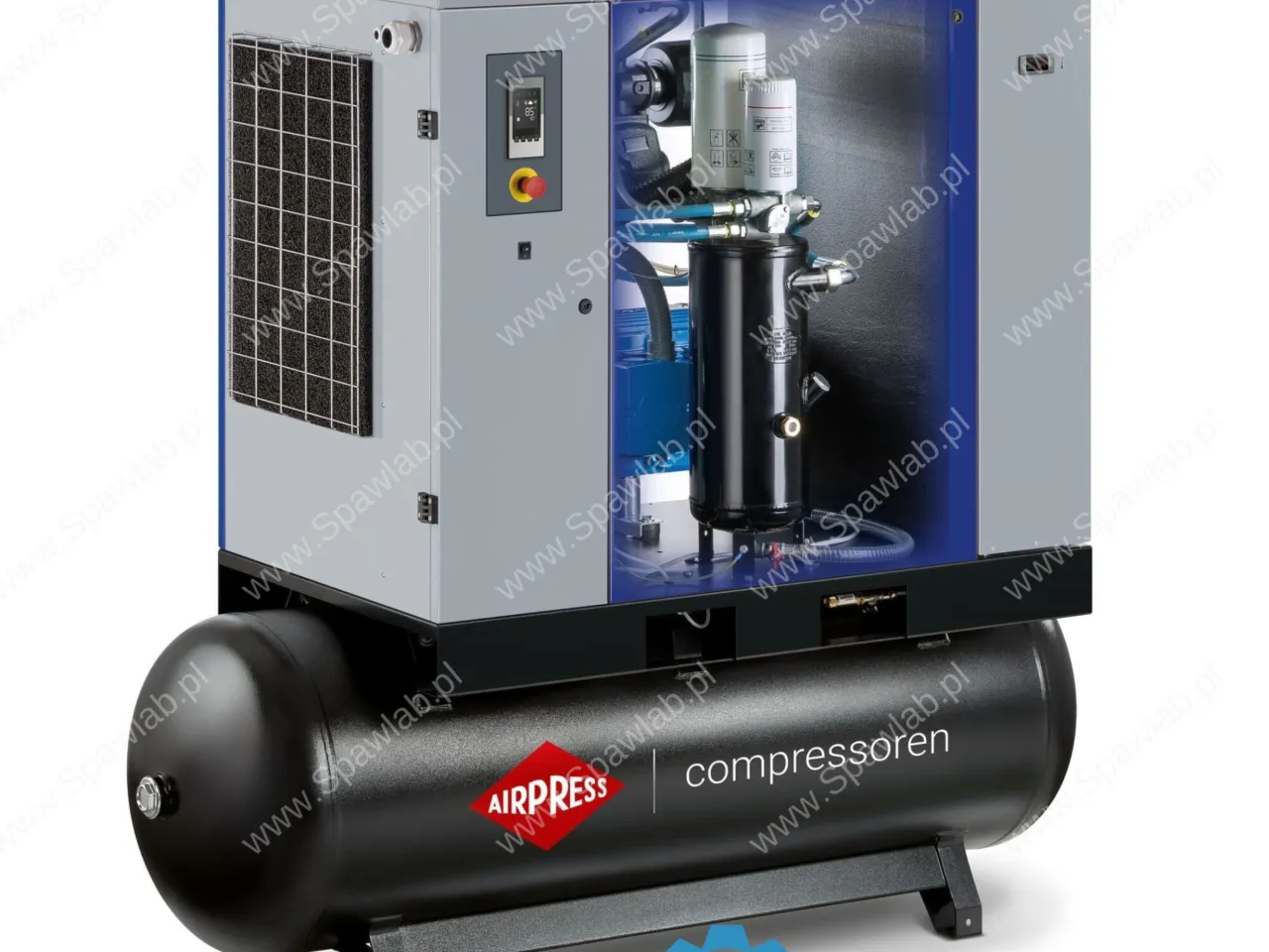 Airpress Kompresor śrubowy EcoPower 25B Combi Dry 10 bar 25 KM/18.5 kW 2700 l/min 500 l, zdjęcie 8