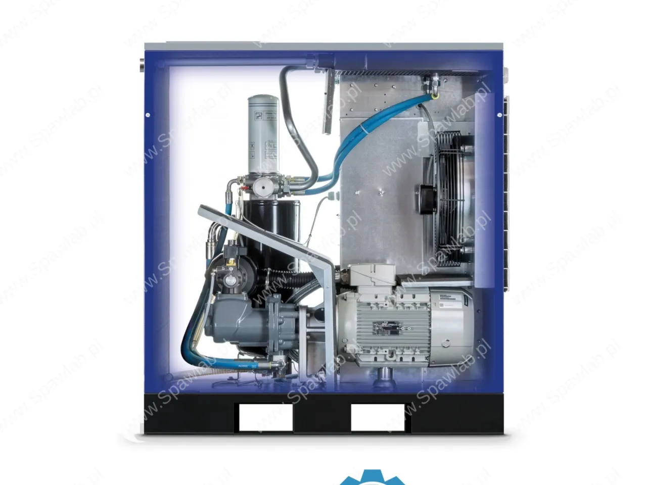 Airpress Kompresor śrubowy EcoPower 25D IVR 13 bar 25 KM/18.5 kW 803 - 3330 l/min, zdjęcie 6